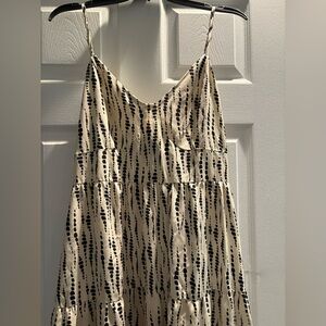 SHEIN Curve Patterned Maxi Dress